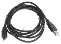 USB2.0-KABEL TYP-A STECKERTYP-B MICRO STECKER 1 8M SCHWARZ (ersetzt: #2948990 PCBU10  DATENKABEL MICRO-USB - SCHWARZ) 