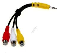 KABEL (ersetzt: #5694002 CABLE STEREO TO RCA 15CM RYW PAH) EAD61273106