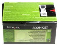 LEXMARK PROJEKT-TONER 802HKE SCHWARZ 4K CX410 CX510 80C2HKE