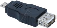 OTG USB ADAPTER  MICRO-B-STECKER AUF A-BUCHSE 2.0 (ersetzt: #G284621 TOSHIBA MICRO-USB-TO-USB HOST ADAPTER OTG-ADAPTER) 
