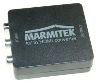 CONNECT AH31  RCA AUF HDMI KONVERTER -1080P FULL HD - KEINE SOFTWARE NOTWENDIG - SCART - AV HDMI ADAPTER 25008264