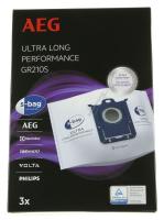 GR210S  3 S-BAG ULTRA LONG PERFORMANCE  5 LTR XXL-STAUBBEUTEL (ersetzt: #9203193 SBAG  S-BAG CLASSIC LONG PERFORMANCE  4 STÜCK) (ersetzt: #3367414 E200  S-BAG CLASSIC STAUBBEUTEL  5STK.) 9001684779