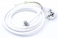 0530020937  POWER CABLE 190CM45WHITE 49093415