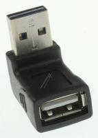 WINKELADAPTER EASY-USB 2.0-A STECKER > USB 2.0-A BUCHSE