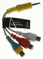 ADAPTER  GENDER CABLE DC TO PASSEND FÜR RCA CABLE 3P L100 UL2 BN3902189A