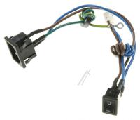 CONN CORD-WIRE AC INLET-SW  ML5100FB 44667901