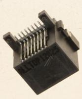 JACK-MODULAR 8P8C RJ45 N ANGLE - AU 1P 3722003164