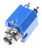 PHONE JACK BLUE ST MSJ-064-30A N8 (ersetzt: #R232505 CONNECTOR JY6351J-05-250 O1V WITH WASHER) WH975401