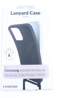 MOBILIZE LANYARD GELLY UMHÄNGE CASE FOR SAMSUNG GALAXY A52A52 5GA52S 5G BLACK 28210