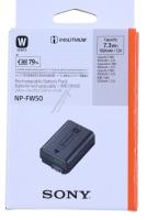 RECHARGEABLE BATTERY PACK NPFW50CE (EXCEPT UC2  CN1  J1) A5008307C