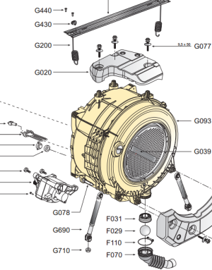 Magnetring für Tachometer für Motor für AEG Bosch Siemens Waschmaschine 